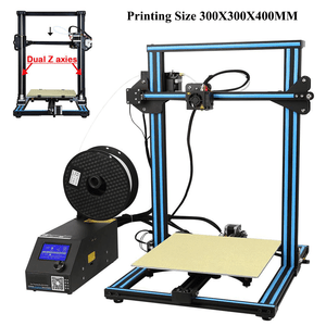 CTC 3D Printer A10S 300x300x400mm Aluminum Dual Z axis DIY&Free PLA ... - S L300
