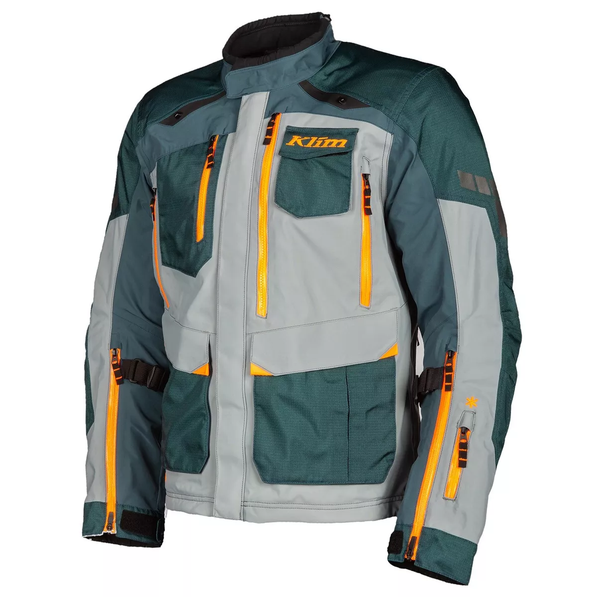 KLIM Carlsbad Jacket Petrol Strike Orange New Fast Shipping eBay