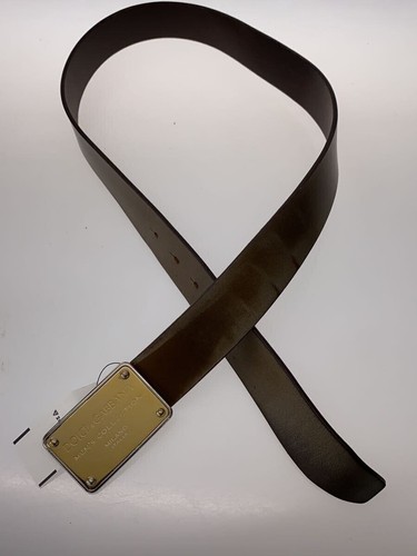 Dolce&Gabbana D&G Belt Leather Brown - Picture 2 of 8
