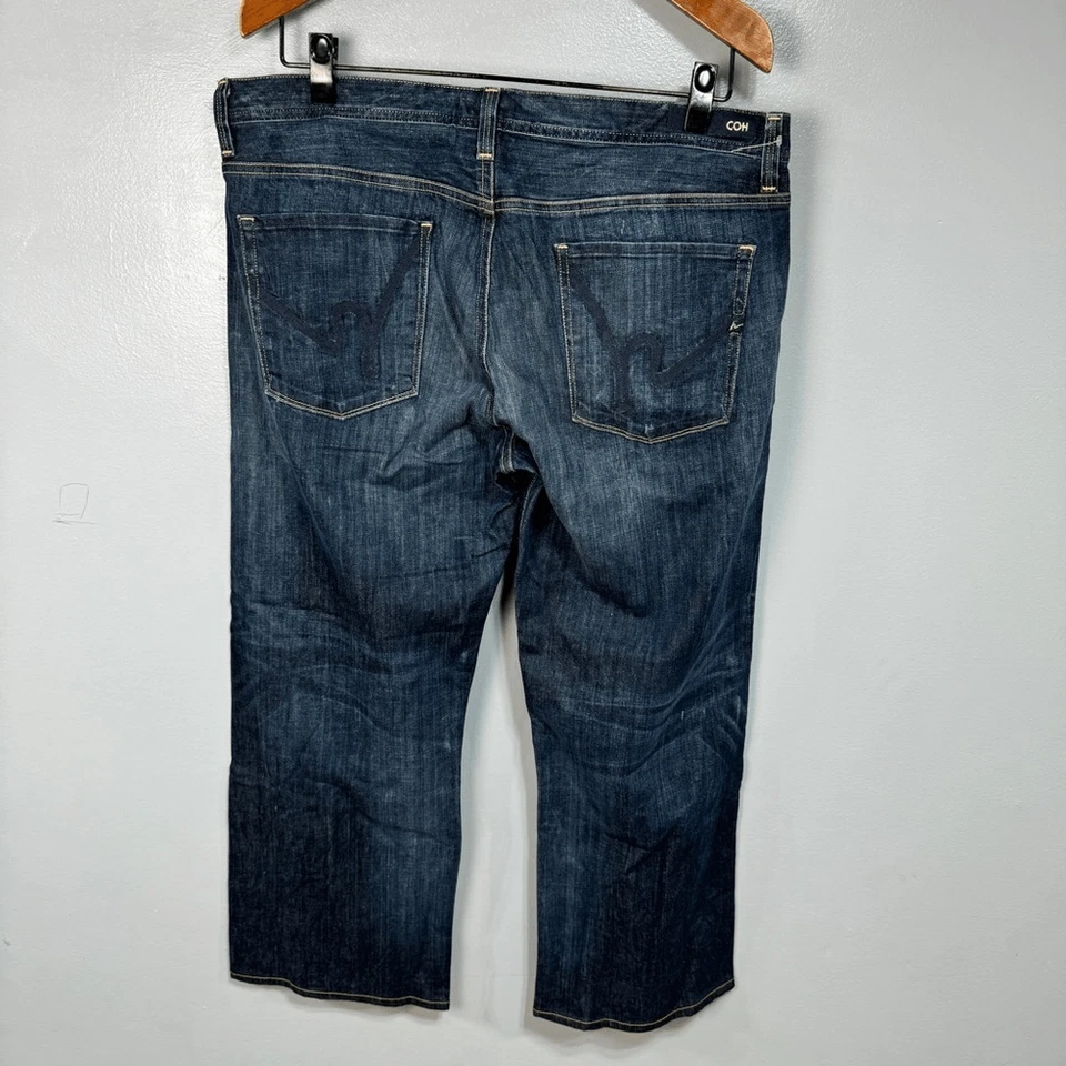 Citizens of Humanity COH Men’s Jeans sz 38 Straight Leg Y2K Button Fly # D834 - Image 2 of 4