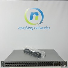 ARISTA DCS-7010T-48 X 10/100/1000 RJ45 AND 4X 1/10GBE SFP 1-YR Warranty