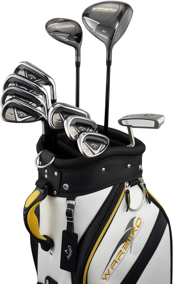 2019 Model Men's Callaway WARBIRD Club Set 10 Clubs S (Steel) With Caddy Bag - Image 2 of 4