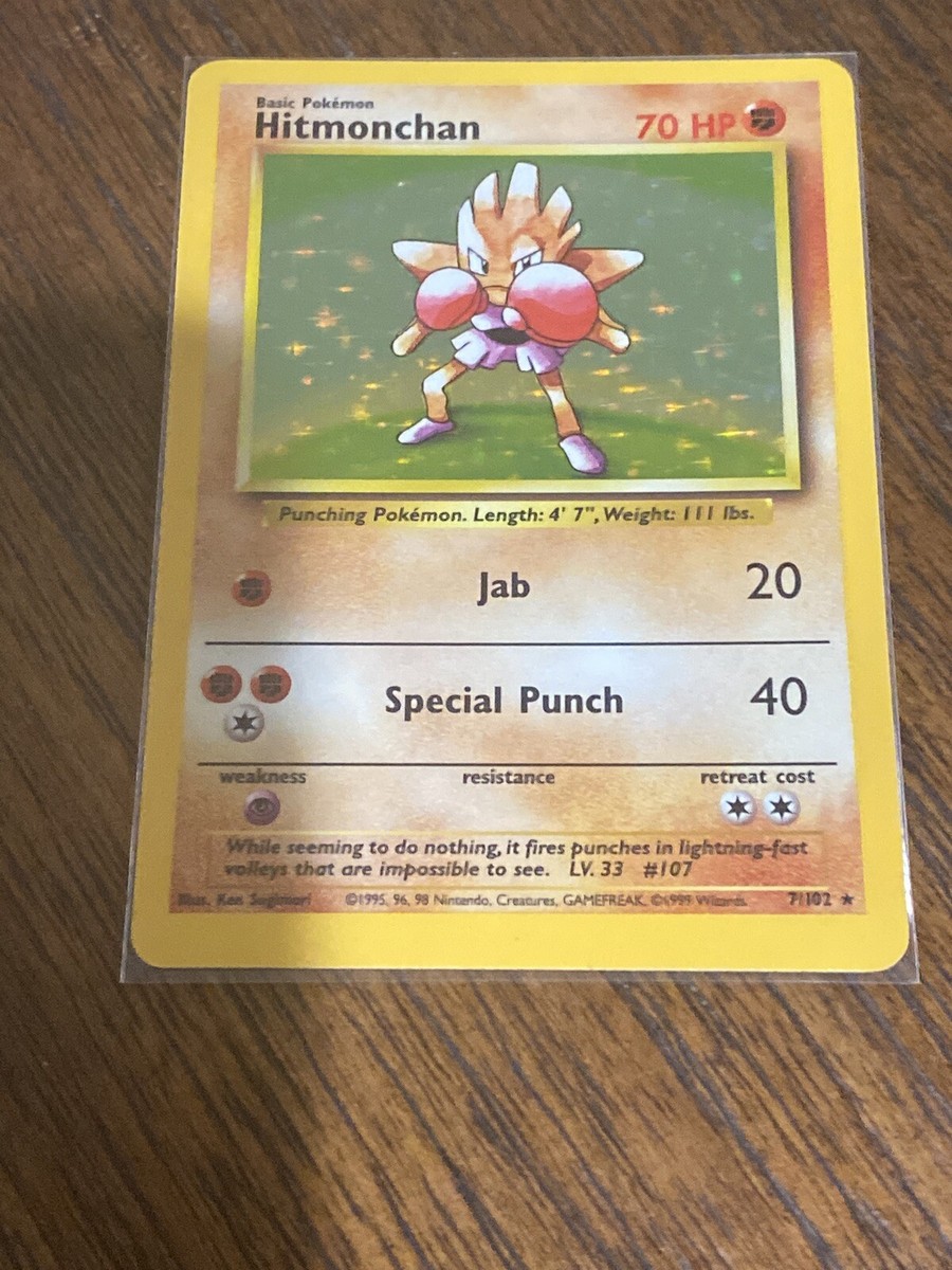 1995 hitmonchan pokemon card 62/108 - XY Evolution - Holo Rare [F] Jab (20) [1FF] Special Punch (40) Hitmonchan #7 Prices | Pokemon