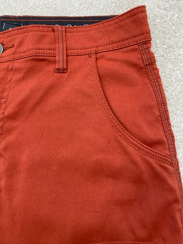 prana cargo pocket straight leg stretch pants