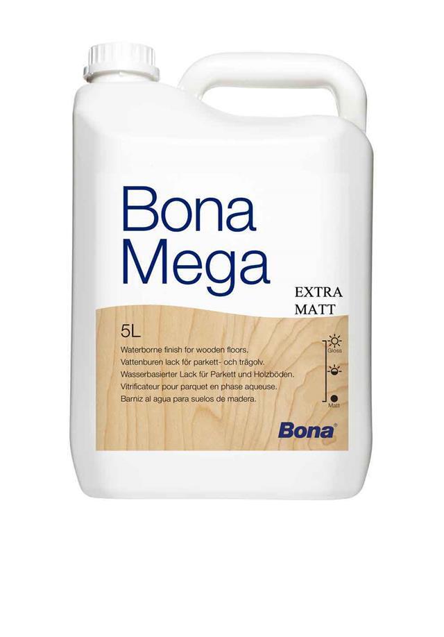 Bona Mega Extra Matt Lacquer 5ltr