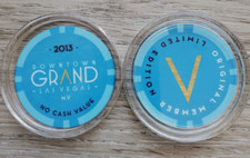 Las Vegas Downtown Grand 2013 Member Limited Edition Oversized Casino Chip