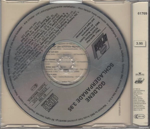 Goldene Schlagerparade 3.95 - CD, Paldauer, Hansi Hinterseer, Rosanna Rocci u.m. - Bild 2 von 2