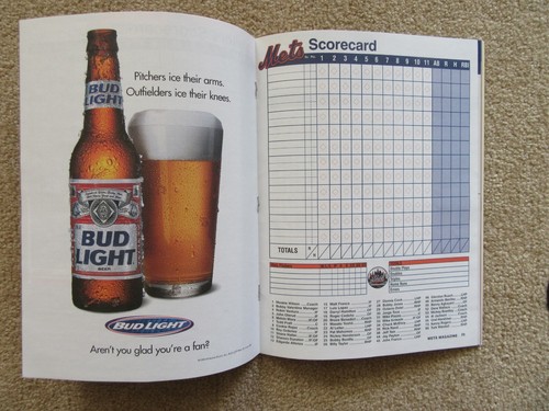 New York Mets Baseball Magazine 1999 With Scorecard Volume 38 Issue 7 - Mint - Picture 2 of 3