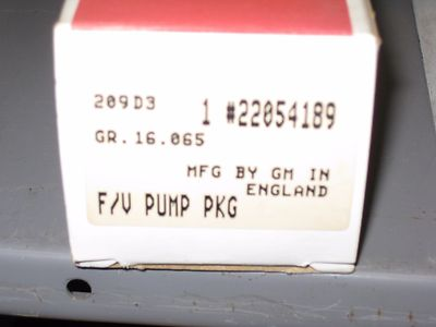 #ad #ad Chevrolet GMC 2005 13 NOS OEM Delco Washer Pump 22054189 $22.00