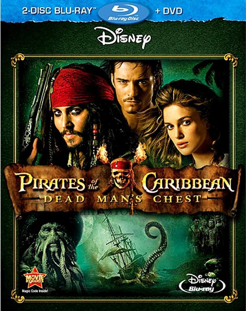 All Pirates of the Caribbean Movies Entire Series Blu-ray DVD Complete
