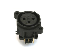 1 Genuine Fender Neutrik XLR LO-Z Female Amplifier Amp Jack 005-0573-000