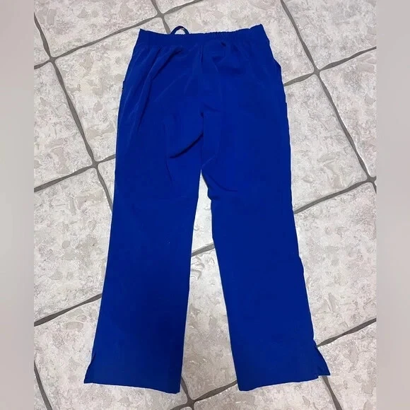 Jockey 女式 SP 码 SM Petite Royal 蓝色磨砂裤性能 RX 护理 — 第 2/2 张图片