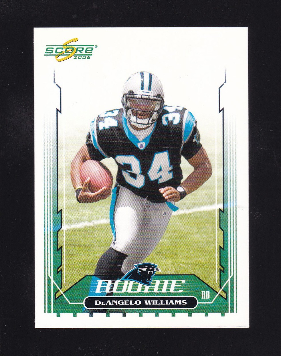 2006 Score DeAngelo Williams Rookie #334 Carolina Panthers