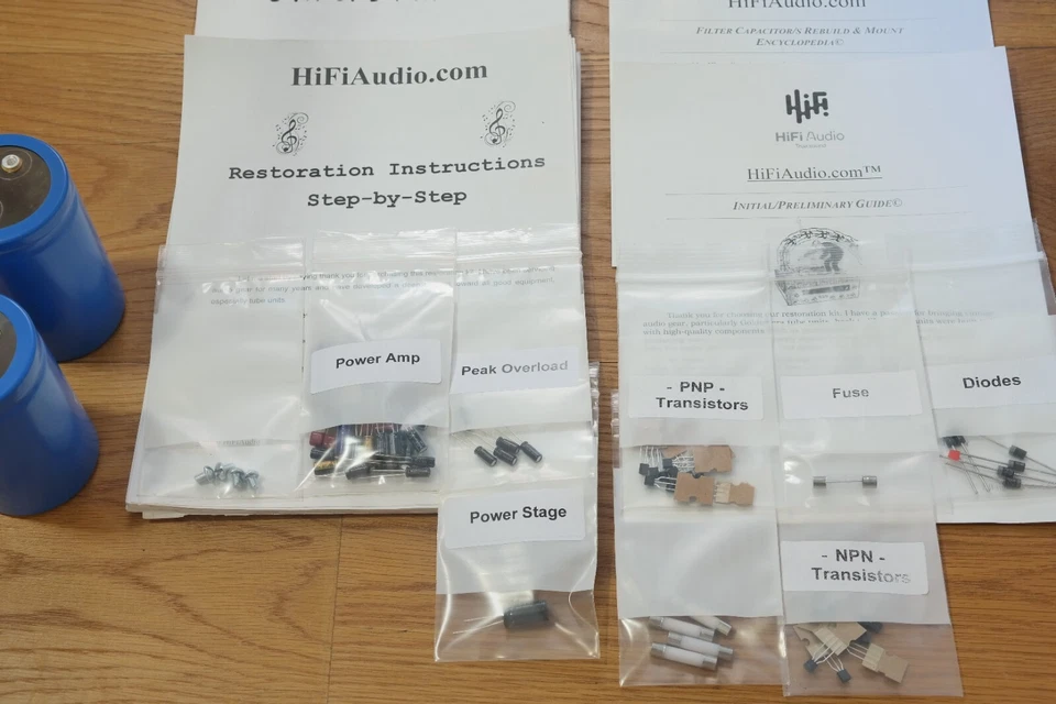 Marantz 510M усилитель восстановление восстановление повторный сервис конденсатор набор ремонт - Изображение 3 из 4