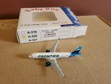 Aeroclassics Frontier Airlines A320-251NWL 1:400 ACN311FR Dolphin cols N311FR