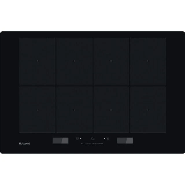 Hotpoint Active Cook ACP778CBA Black 80cm Flexixone Induction Hob