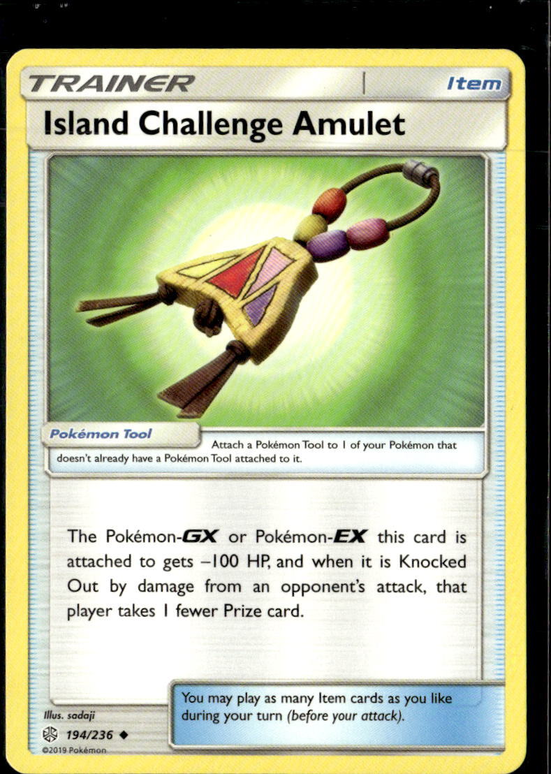 Pokemon Island Challenge Amulet 194/236 Cosmic Eclipse Non Holo 2 Card Lot