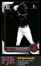 2022 Bowman #BCP-18 Alvin Guzman  Chrome Prospects Arizona Diamondbacks