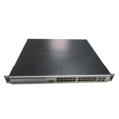 D-Link DWS-4026 Managed 24-Port Unified Wireless Controller PoE Gigabit Switch