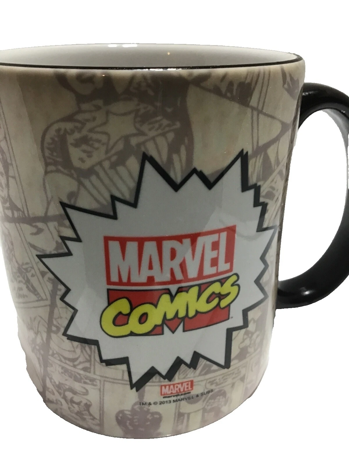 Marvel White Mugs