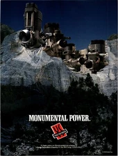 Futaba YS RC Engines Vintage Print Ad Wall Art Decor Monumental Power