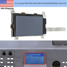 LCD Display Screen for Yamaha PSR S500 S550 S650 DGX520 DGX-620 630 640 mm6 mm8
