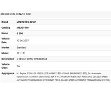 Mercedes-Benz Getriebesteuerger&auml;t Leiterplatte A0002702600