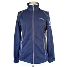 Cutter & Buck New England Patriots Women's Small Softshell Jacket Superbowl NFL