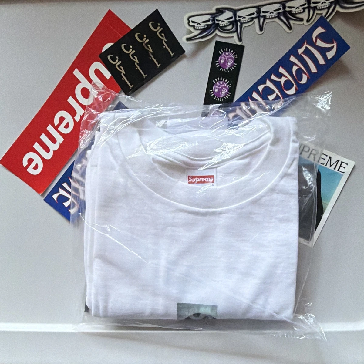 Supreme White T-Shirts for Men for sale | eBay
