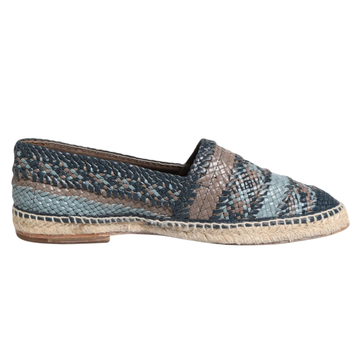 Dolce & Gabbana Blue Calf Leather Slip On Moccasin Shoes Dolce&Gabbana Loafer Blue Casual Shoes for Men for sale | eBay main image 3