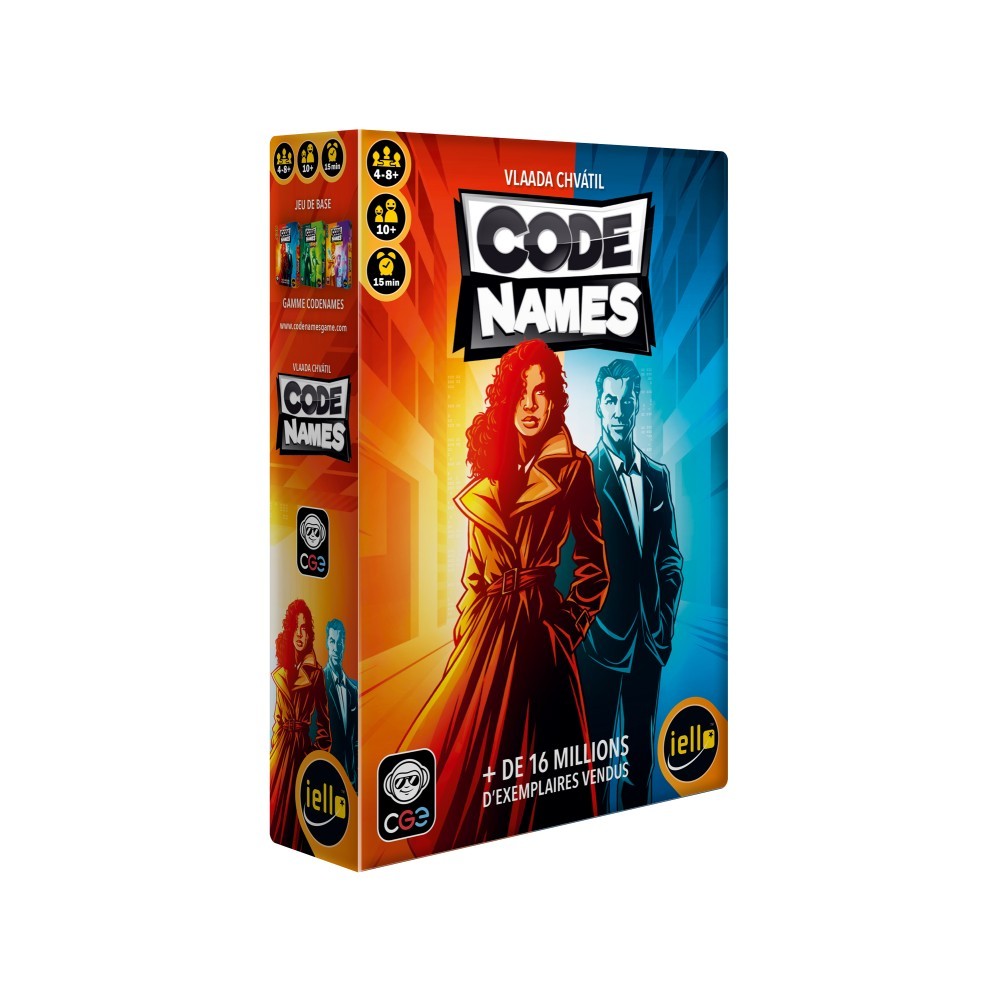 Codenames IELLO jeu d'ambiance neuf idéal pour animer vos apéros et weekends entre amis