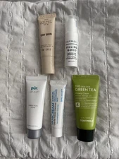 SET 5 Pcs Cay Skin, Tony Moly, Pür, Vanicream,farmacy Brand New!
