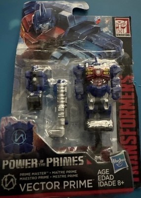 Prime Master VECTOR PRIME / METALHAWK Transformers Power of the Primes New