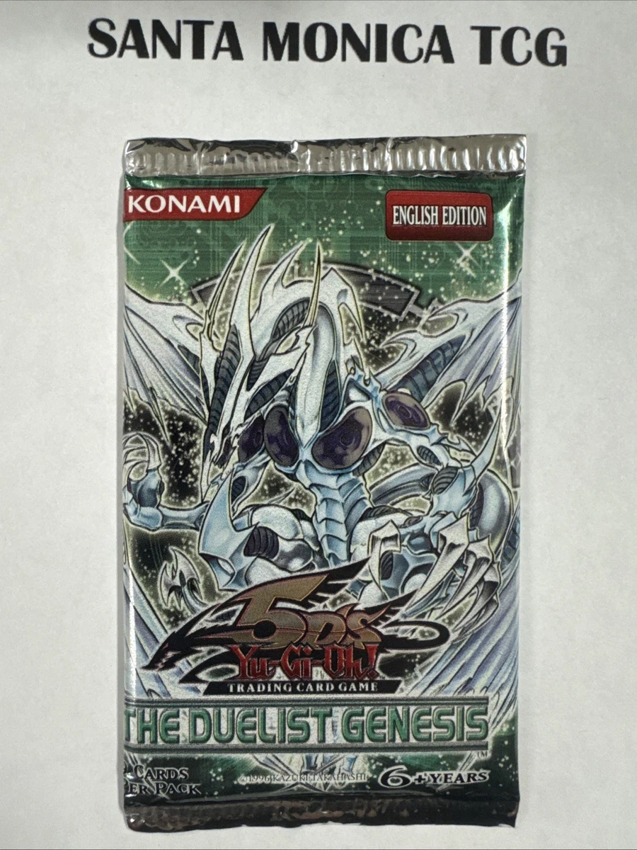 Konami Yu-Gi-Oh! TCG The Duelist Genesis Sealed Collectible Card