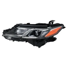 For Toyota Camry 2018-2022 Headlight Black Housing Driver Side LED Clear Black