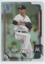 2015 Bowman Chrome Prospects Refractor 91/499 Justin Nicolino #BCP93 6u5
