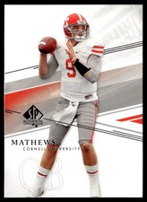 2014 SP Authentic Jeff Mathews Rookie Cornell Big Red #45