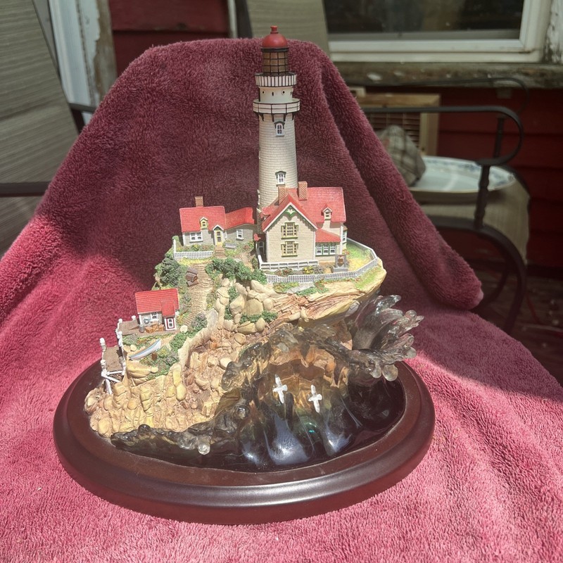 1998 Lennox Light At Lands End Lighthouse Sculpture