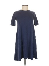 Uniqlo Women Blue Casual Dress XXS