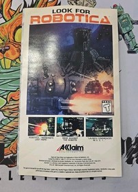 Street Fighter: The Movie (Sega Saturn, 1995) Complete w/ Manual & Registration