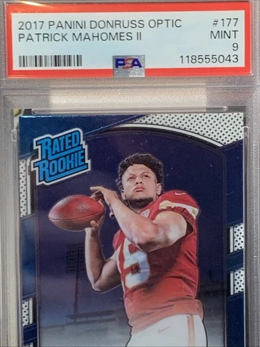 2017 Donruss Optic - Rated Rookie Patrick Mahomes II #177 (RC)