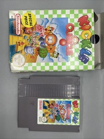 Juego Kickle Cubicle Nintendo NES en caja con insertos y p&oacute;ster, RARO
