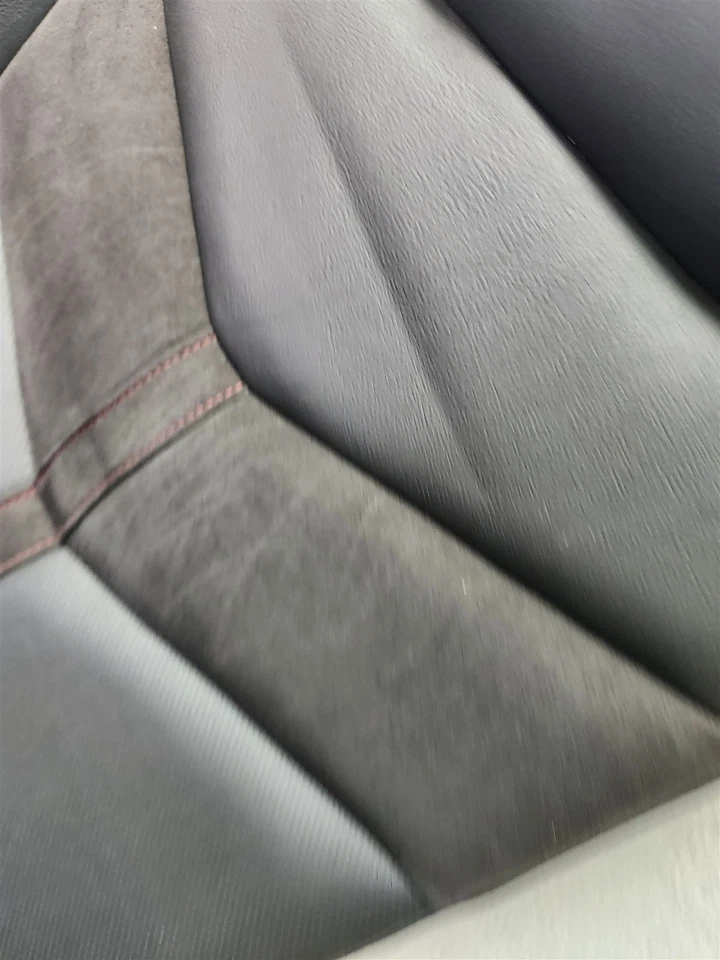 2015 Chevrolet SS Sedan Upper Rear Seat Right SECTION Passenger BLACK Leather  - Image 2 of 3