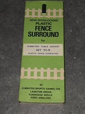 Subbuteo Cricket White Fence Surround Ref TC-R