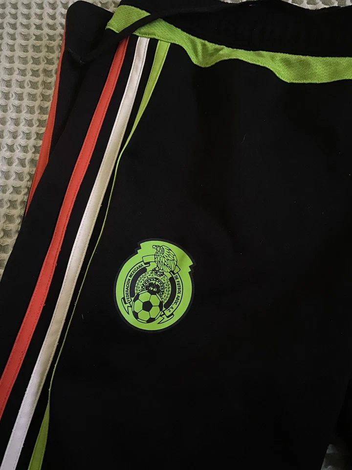 Adidas Mexico Training Soccer Pants Climacool Size XS - Small Fits Also - RARE - Image 2 of 4
