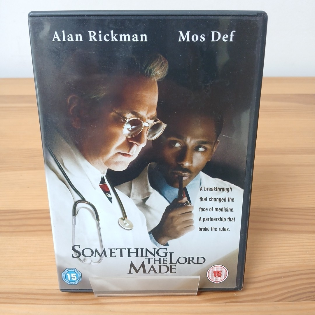 SOMETHING THE LORD MADE DVD VGC UK Release Alan Rickman Mos Def Fast Post R2