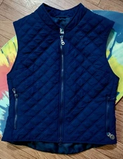 Pikeur Quilted‎ Equestrian Riding zip Vest Womens size 10 horse jacket medium