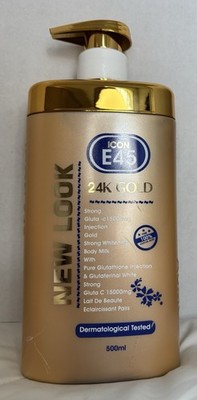 Icon E45 Whitening & Lightening Body Lotion New Look 500ml 1pc