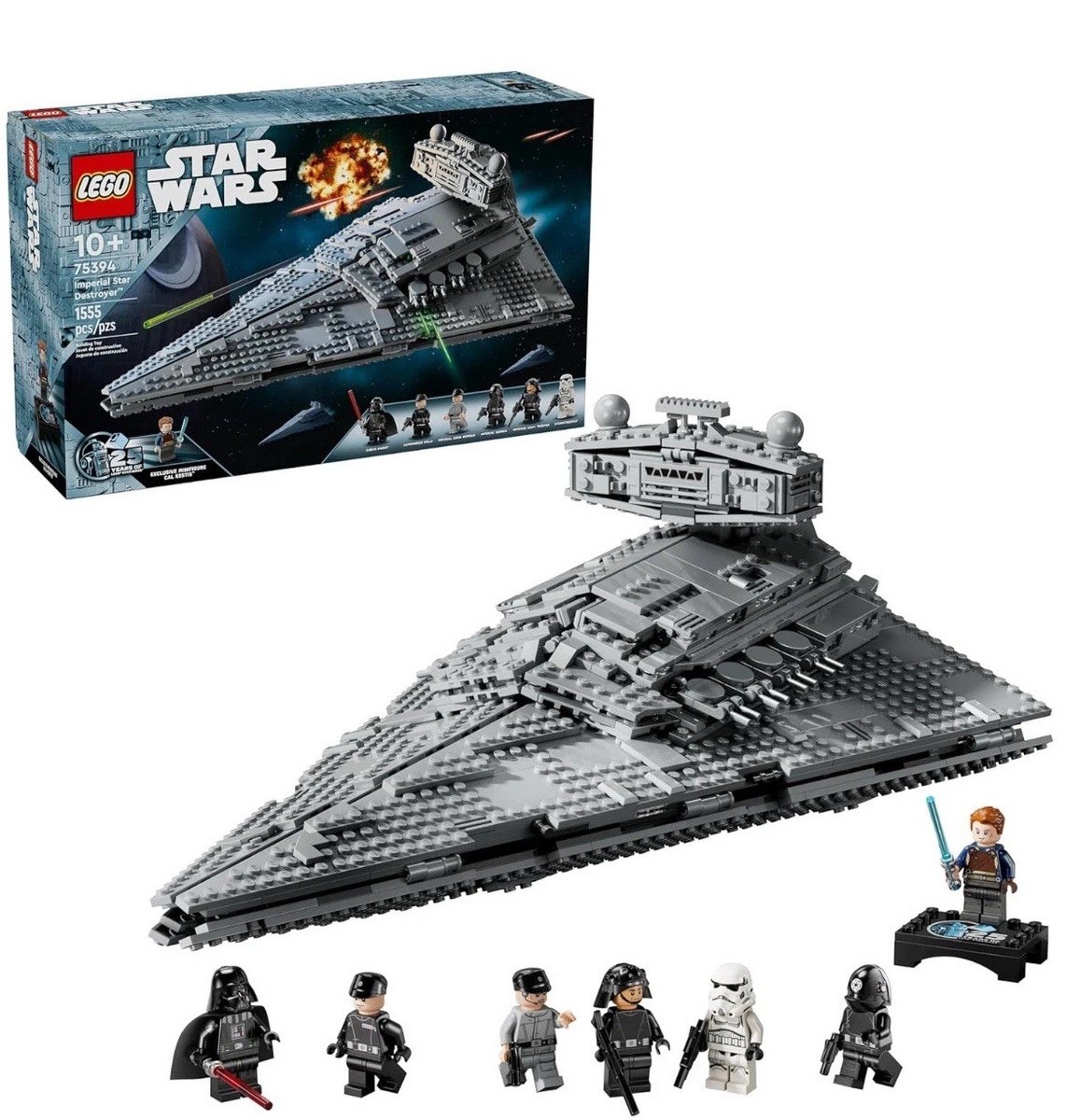 Lego Star Wars Imperial Star Destroyer 75394 With Exclusive