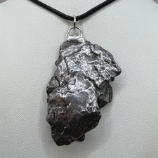 Colgante de meteorito Campo del Cielo, regalo de astronomía, regalo espacial, certificado de autenticidad, 38,66 g